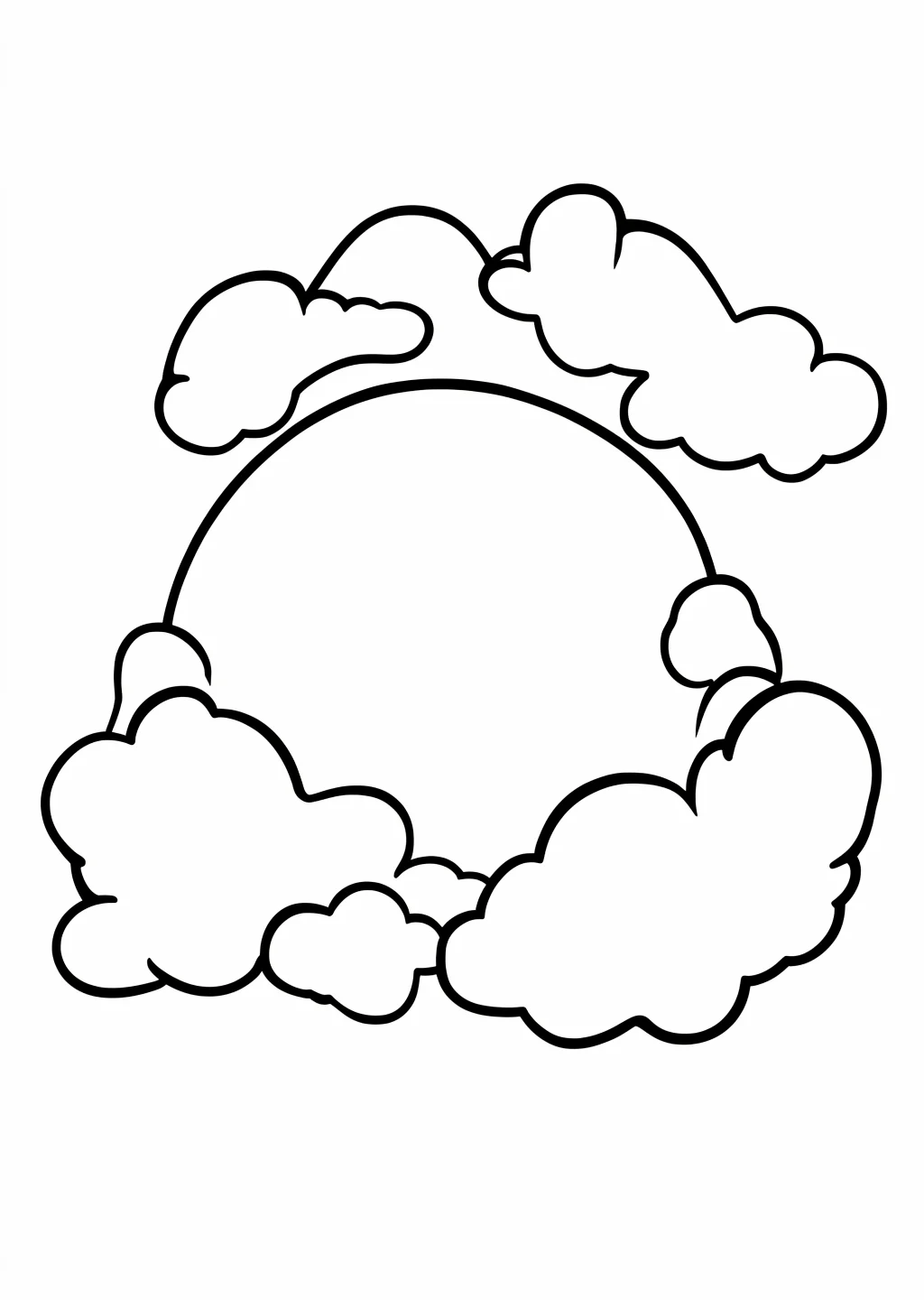 月の塗り絵