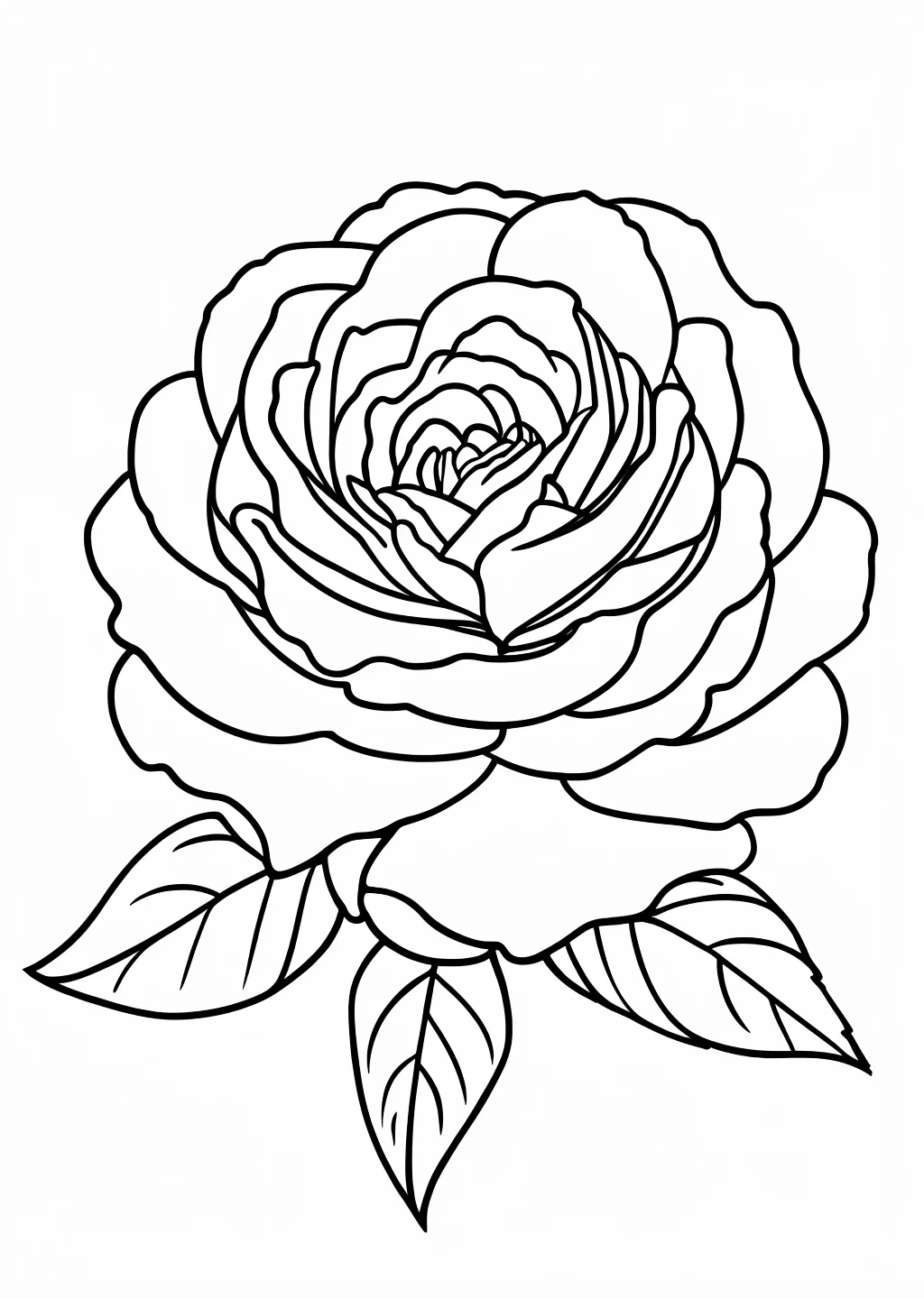 山吹の塗り絵