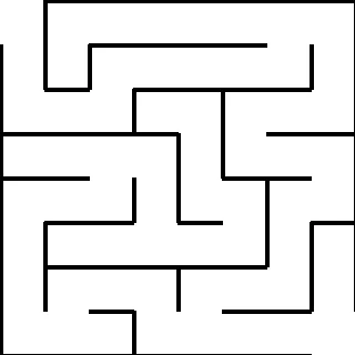 迷路プリント(かんたん・2問目)