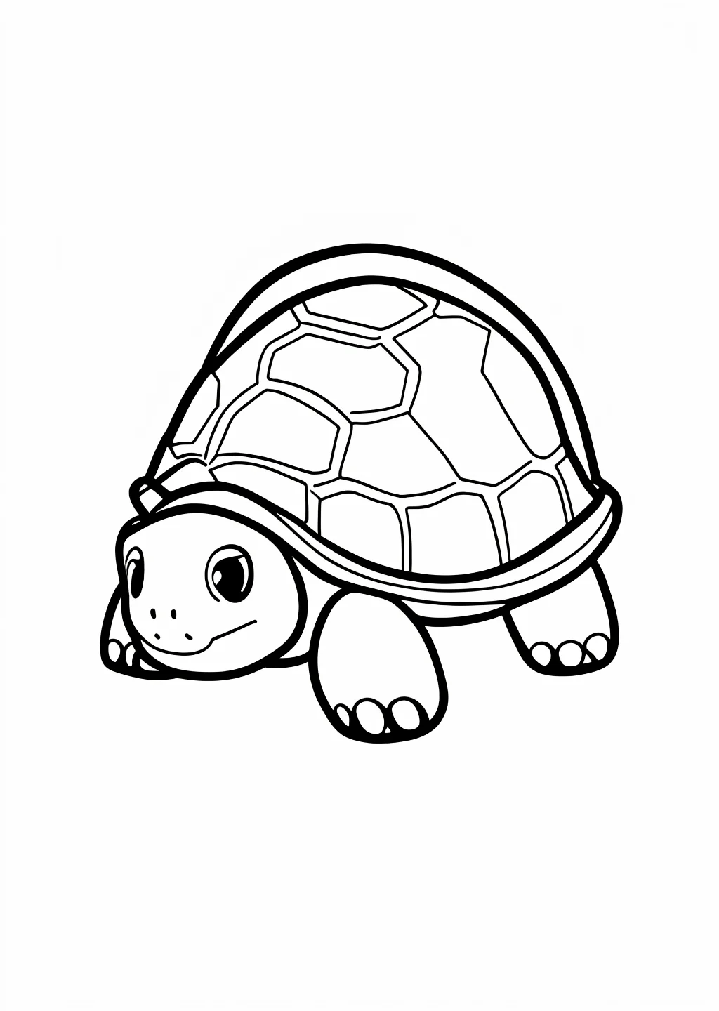 りくがめの塗り絵