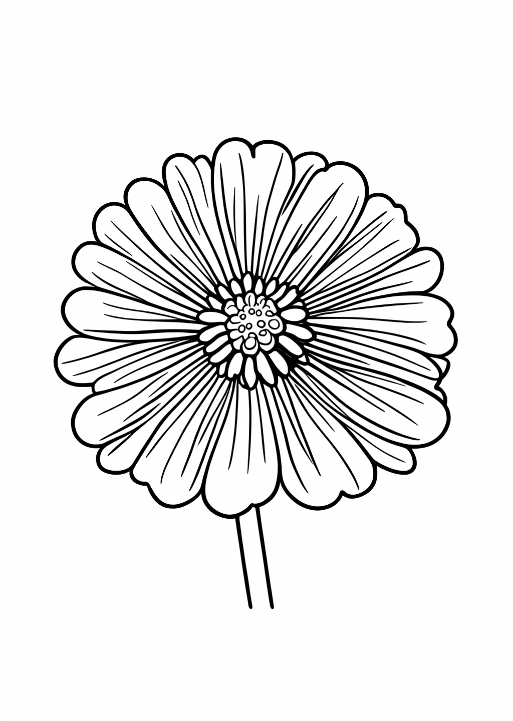 数字ぬりえ・なでしこ（脳トレ）