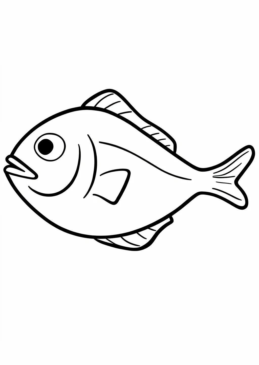 数字ぬりえ・さかな(脳トレ)