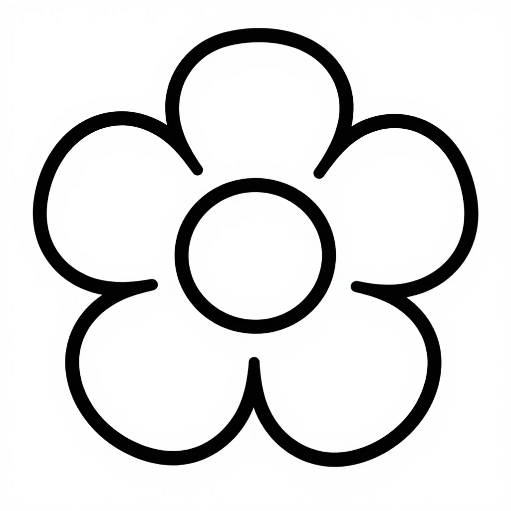 数字ぬりえ・お花(脳トレ)