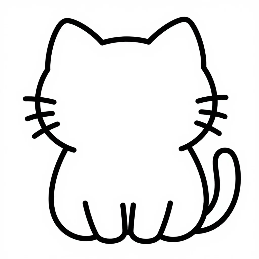 数字ぬりえ・ねこ(脳トレ)